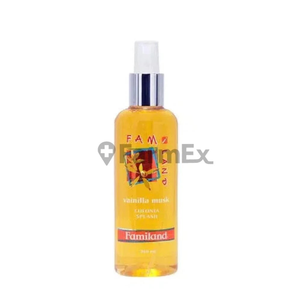 Colonia Splash "Vainilla Musk" x 260 ml Familand